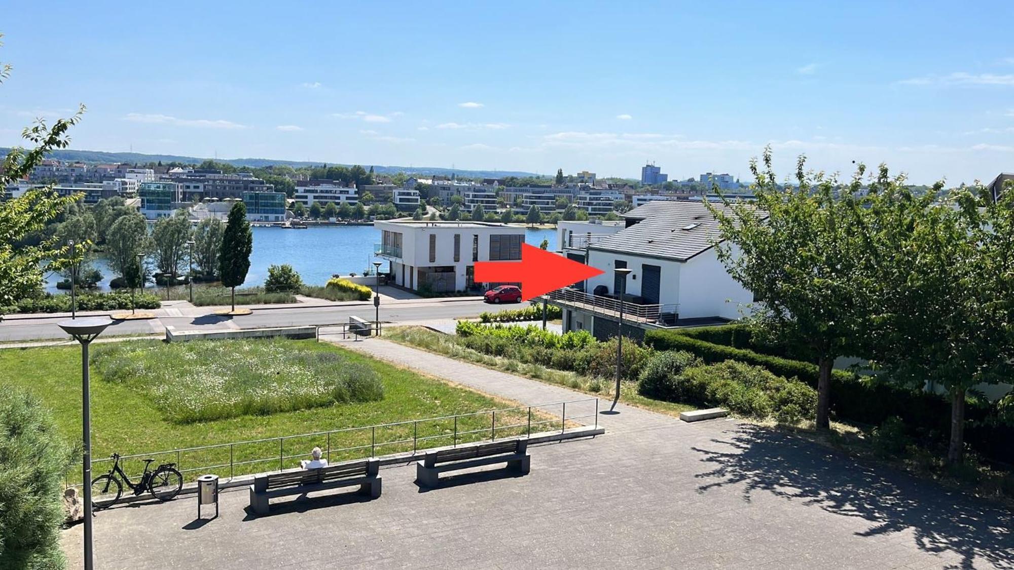 Haus Mit Panoramablick Auf Den Phoenixsee Дортмунд Экстерьер фото