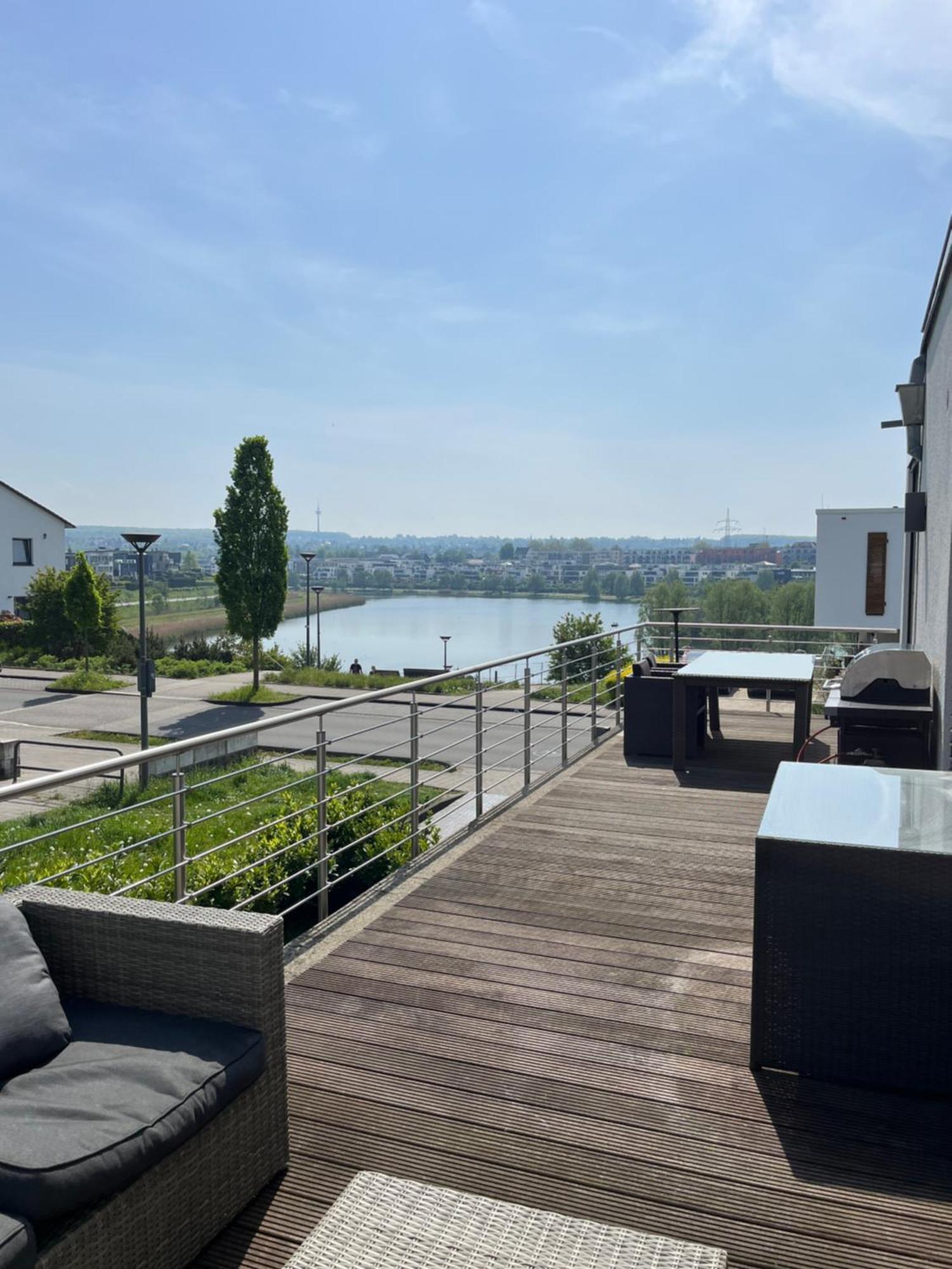 Haus Mit Panoramablick Auf Den Phoenixsee Дортмунд Экстерьер фото